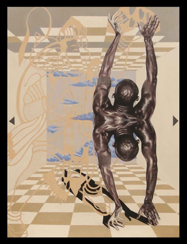 Waiting on Boaz Ladies Racerback